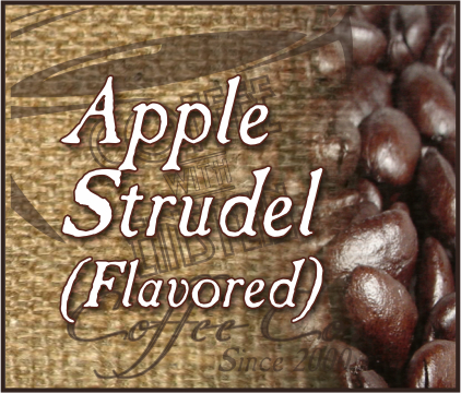 APPLE STRUDEL Flavored Coffee - QTY 24-2oz bags APPLE STRUDEL Flavored Coffee - QTY 24-2oz bags