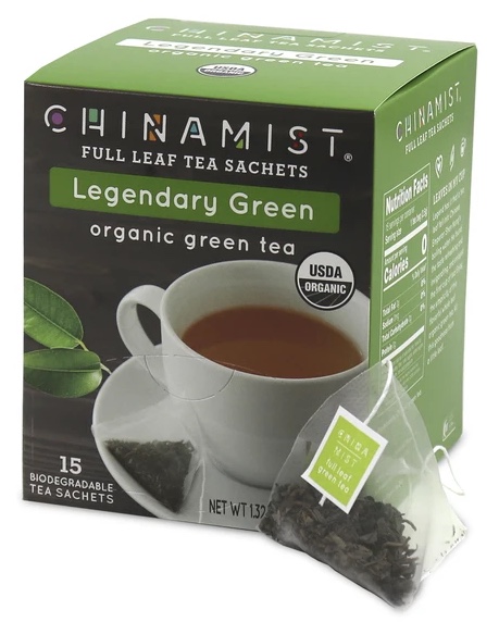 Legendary Green Organic Full Leaf Green Tea Sachet (15-ct.) Legendary Green Organic Full Leaf Green Tea Sachet (15-ct.)