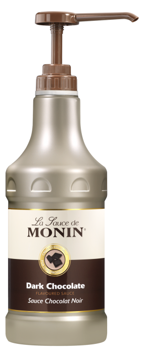 Monin® Premium Dark Chocolate Sauce- 64oz bottle Monin® Premium Dark Chocolate Sauce- 64oz bottle