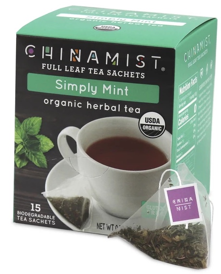 Simply Mint Organic Herbal Tea Sachets (15-ct.) Simply Mint Organic Herbal Tea Sachets (15-ct.)